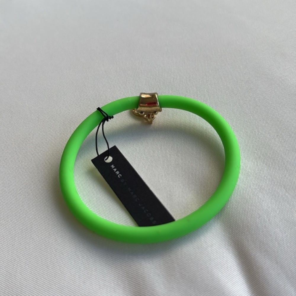 Marc By Marc JACOBS Green Silicone Bracelet